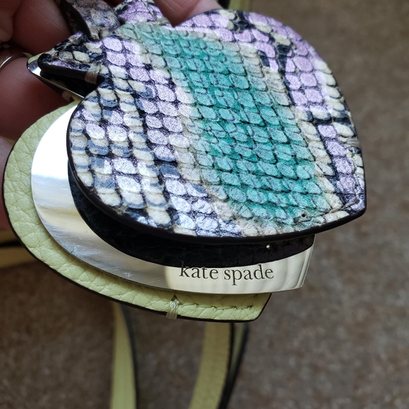 Kate spade spencer lemonsorbet snakeskin satchel - Picture 6 of 17